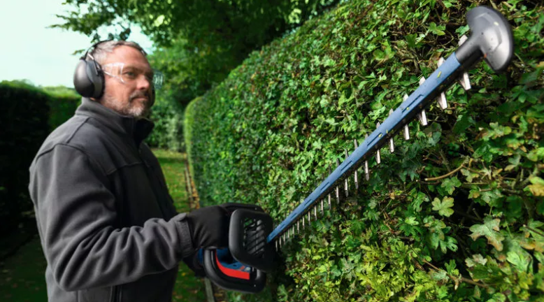 Akumuliatorinės gyvatvorių žirklės BOSCH GHE 18V-50 Solo, 18 V, 50 cm, be akumuliatoriaus - 3
