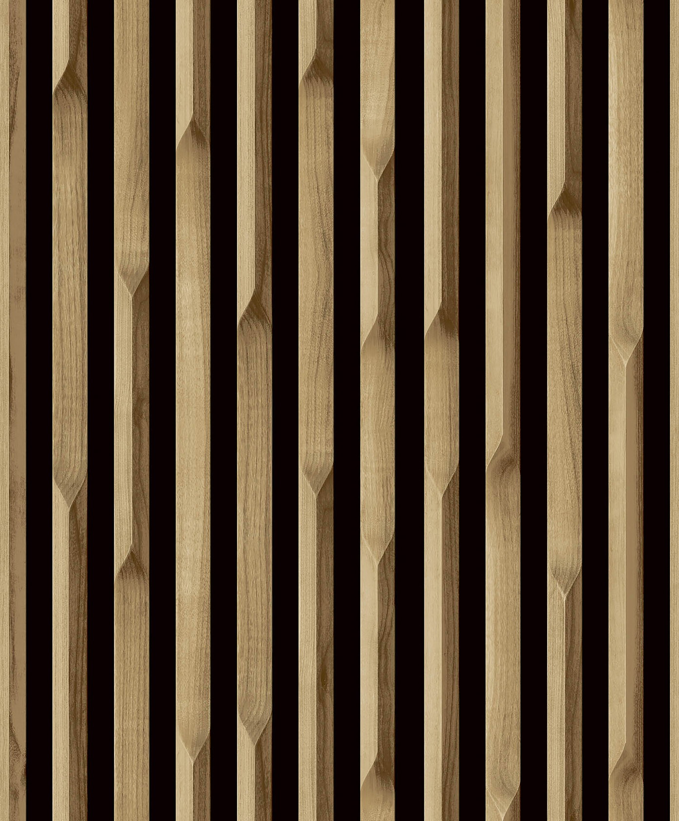 Viniliniai tapetai flizelino pagrindu GRANDECO 180101 Wood panels, 0,53 x 10,05 m-0