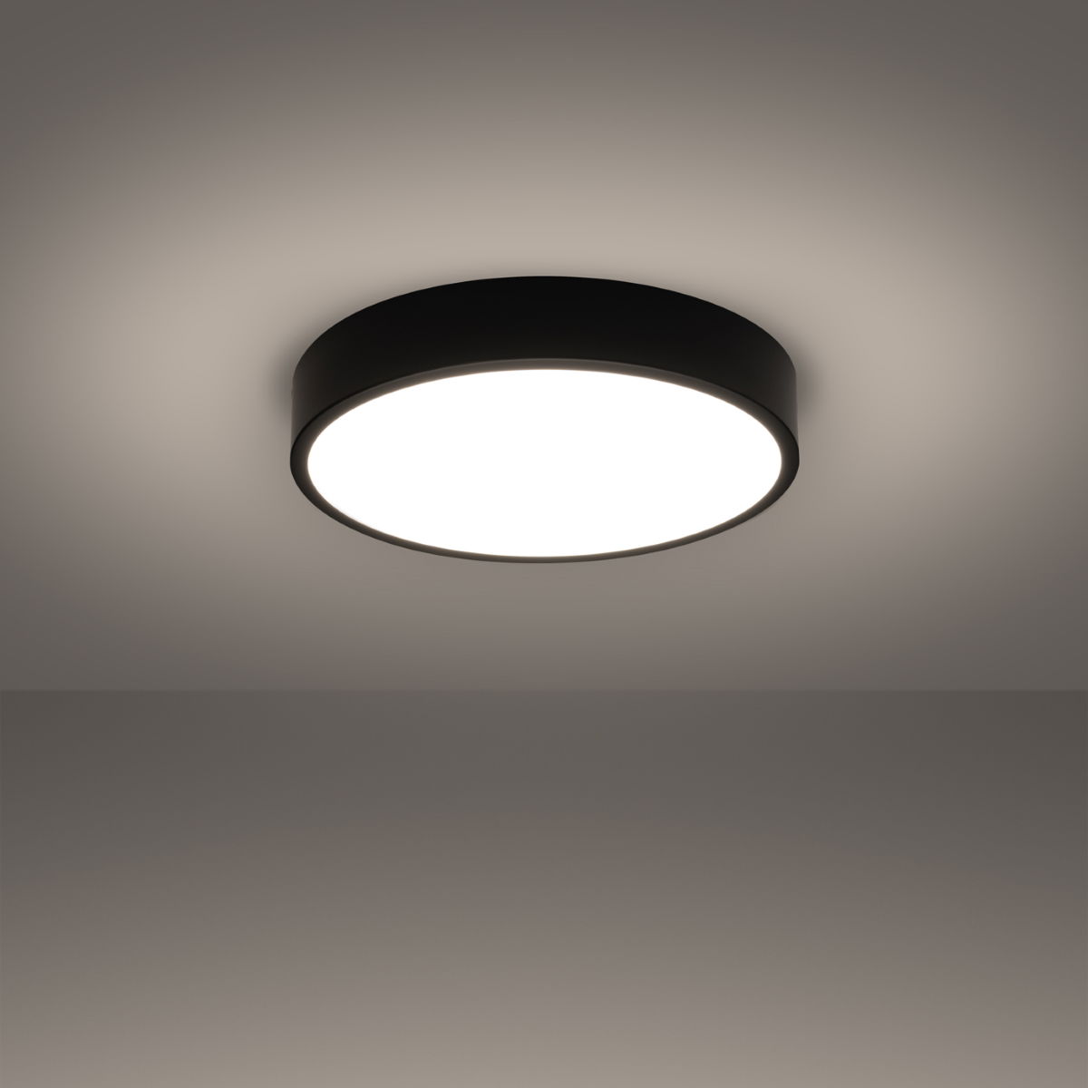 Lubinis LED šviestuvas SOLLUX ONYX 40 3000K, juodas-2