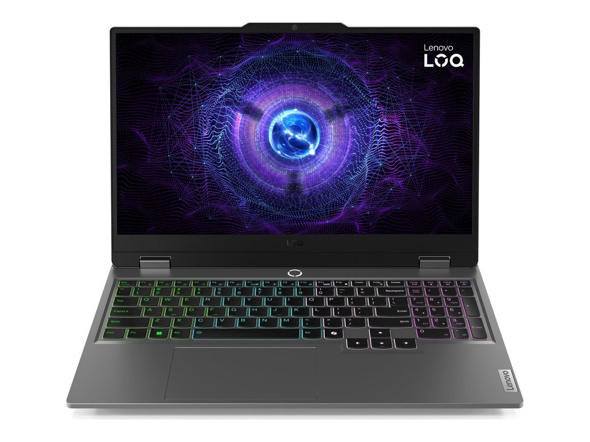 Nešiojamas kompiuteris Lenovo LOQ 15IAX9 15.6" FHD, i5-12450HX, 24GB, 512GB, RTX 4050 6GB, pilka-0