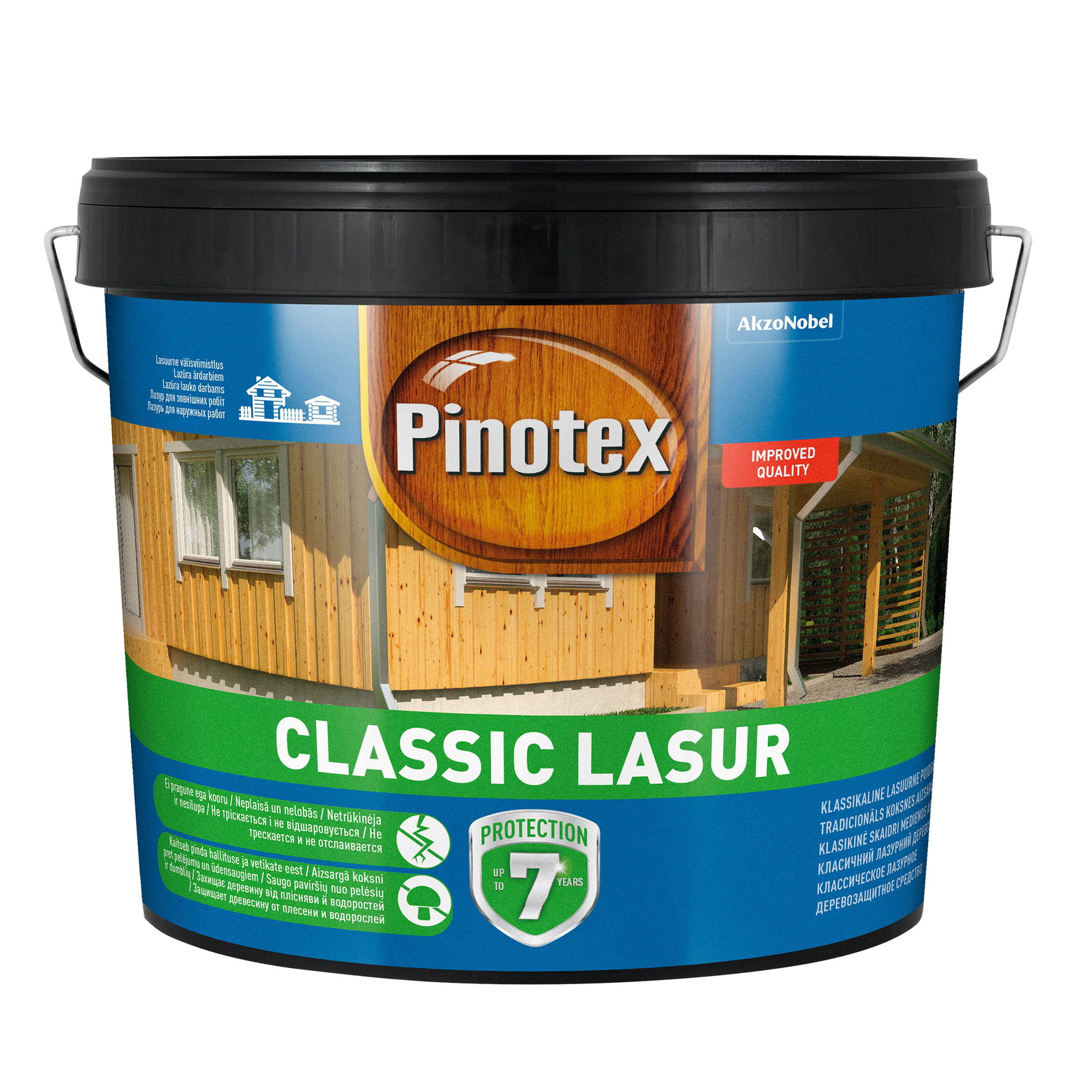 Medienos impregnantas PINOTEX CLASSIC AE, oregono sp., 10 l-0