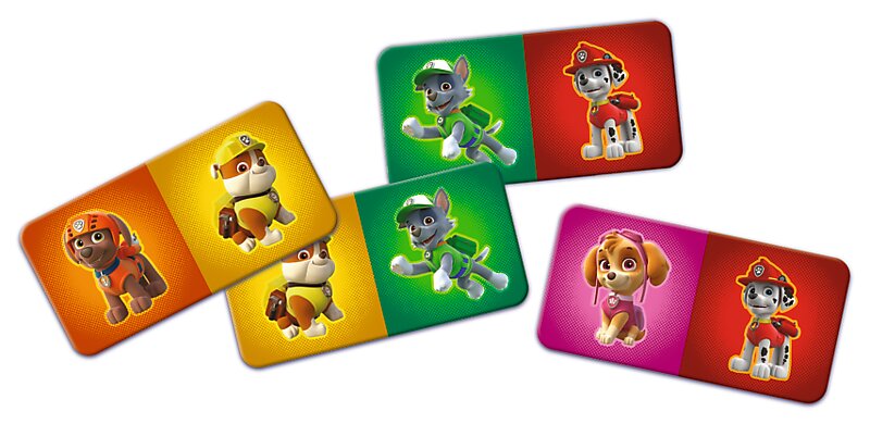 Stalo žaidimas PAW PATROL Domino, TREFL - 3