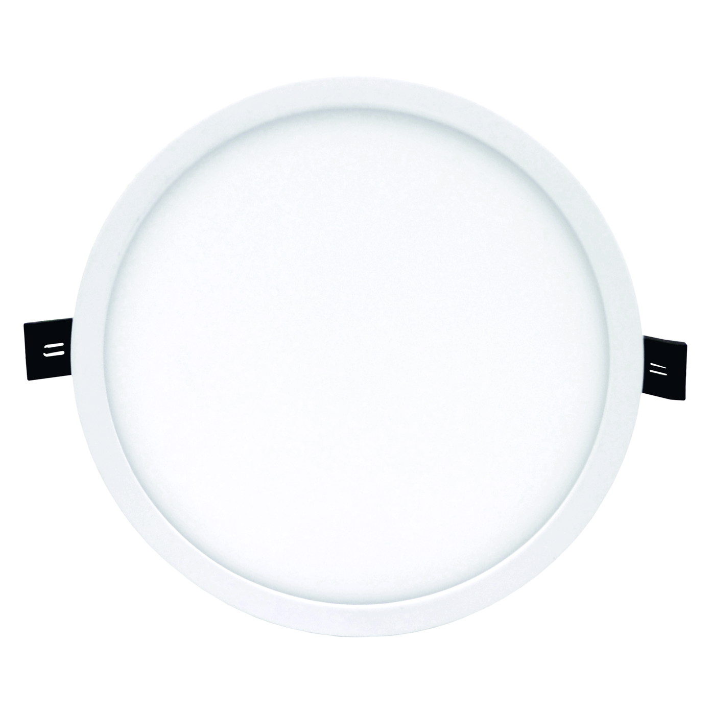 Įleidžiama LED panelė TOPE SPLIT, IP44, 3000K, 22W, 1772 lm, baltos sp., Ø 17,5 x 3 cm-0