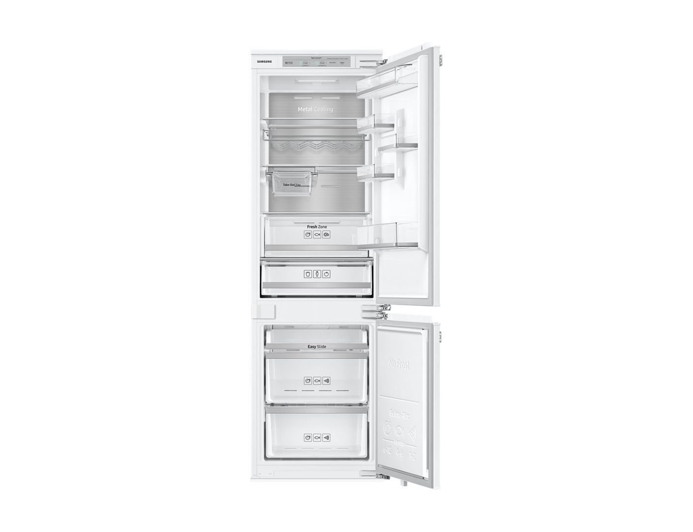 Įmontuojamas šaldytuvas su šaldikliu SAMSUNG BRB260187WW
