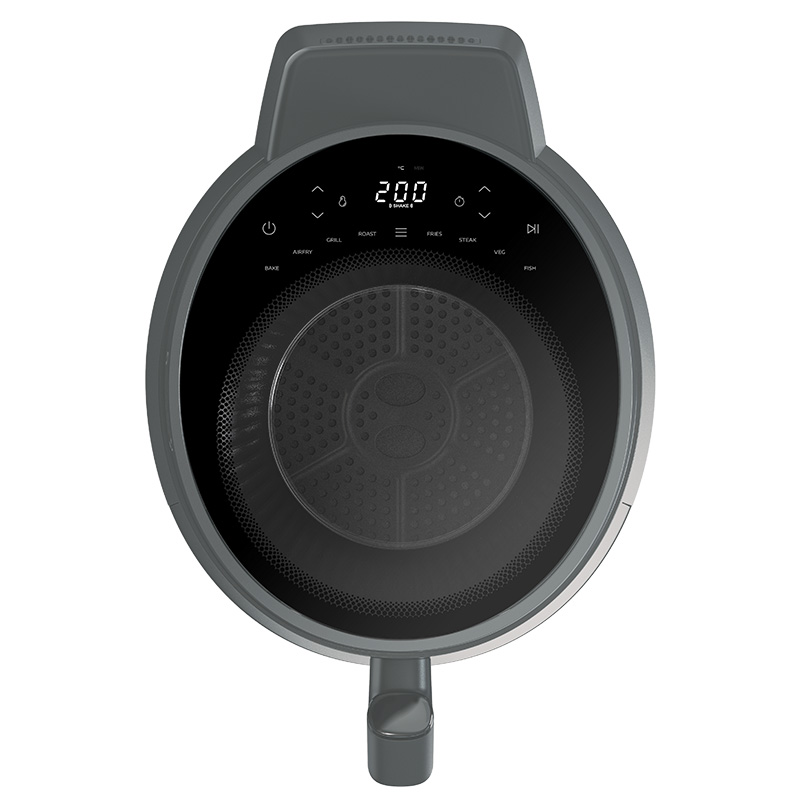 Karšto oro gruzdintuvė Zyle ZY502GAF, pilka, 5 l, 1500 W - 4