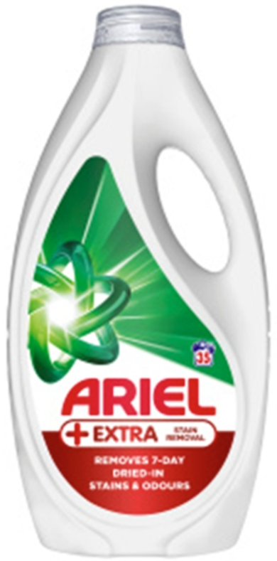 Skystas skalbiklis ARIEL Extra Stain Removal, 35 skalb., 1,575 L