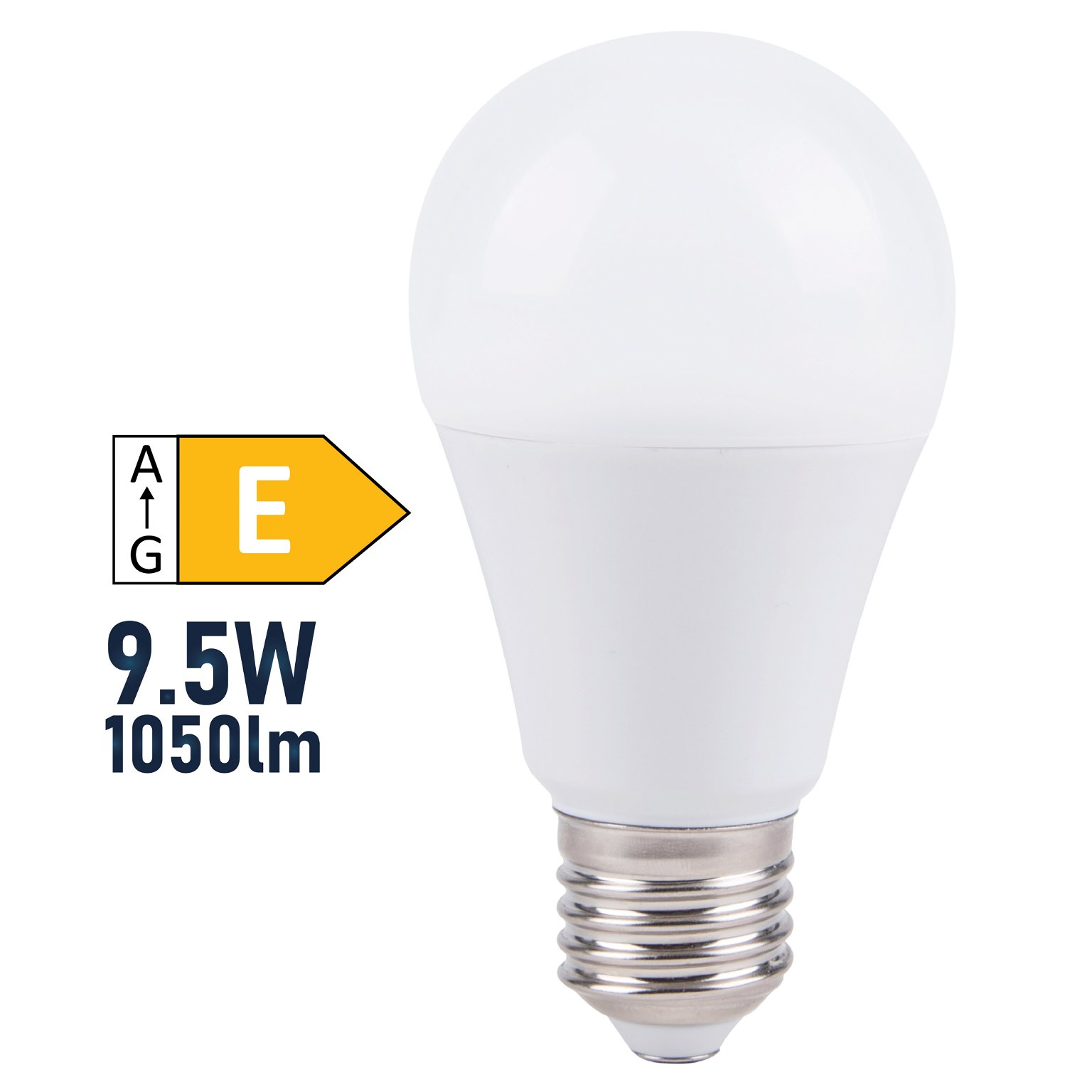 LED lemputė SPECTOR LIGHT, E27 A60, 9,5W, 3000K, 1050 lm