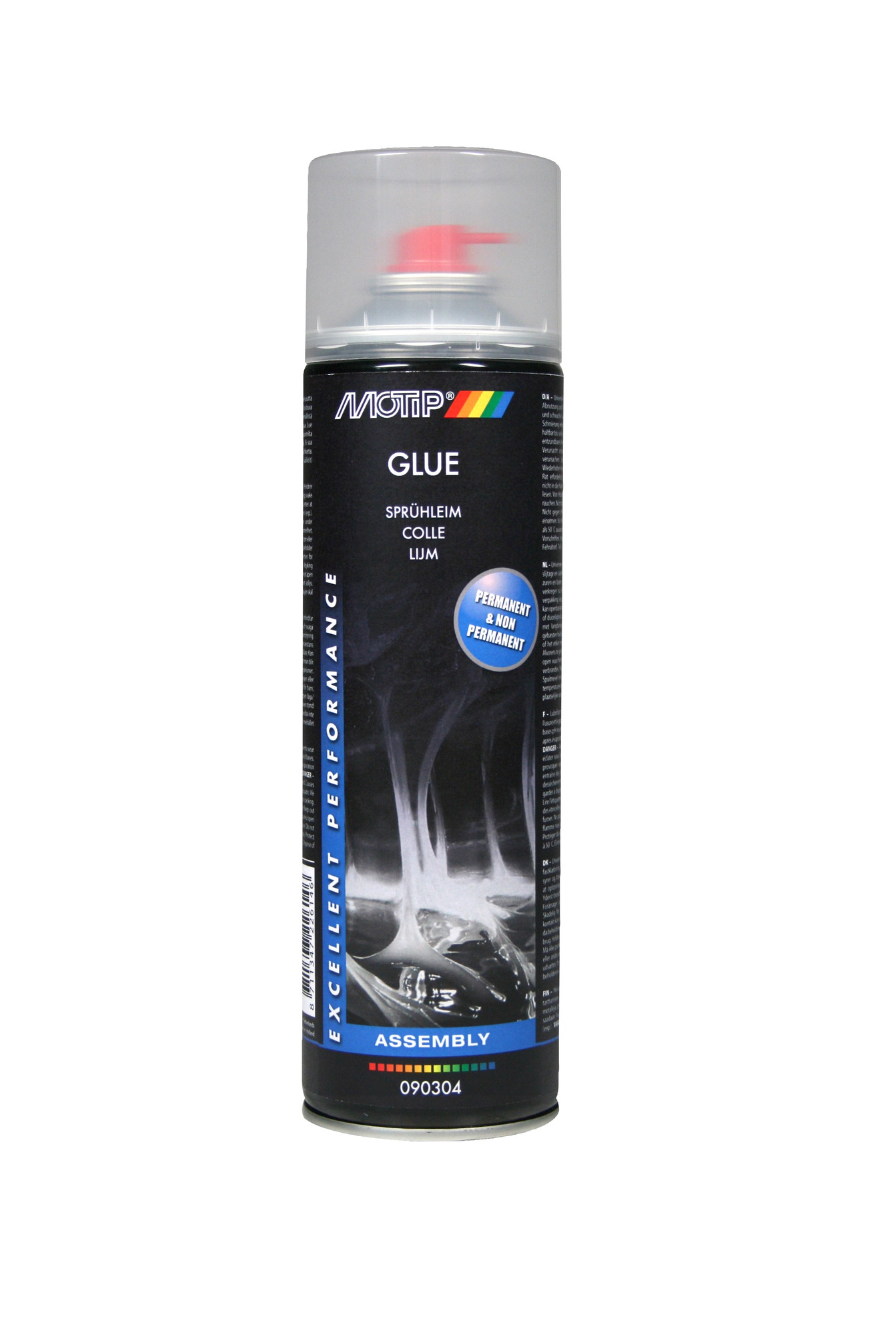 Purškiamieji klijai MOTIP, 500 ml-0