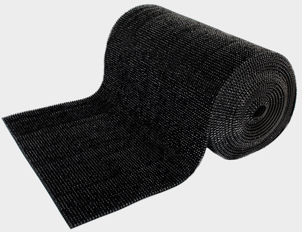 Plastikinis takas 39, juodos sp. , 90 cm pločio, 100% polietileno-0