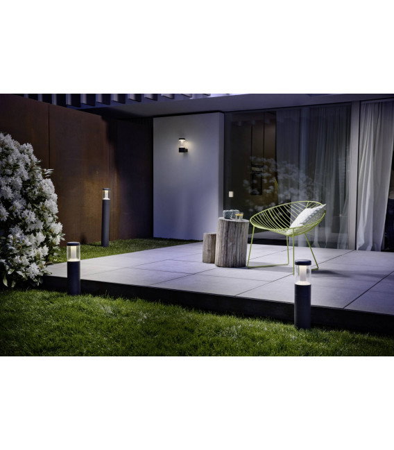 Pastatomas LED lauko šviestuvas OSRAM ENDURA LANTERN MODERN, IP44, 3000K, 12W 610lm, h90cm-1