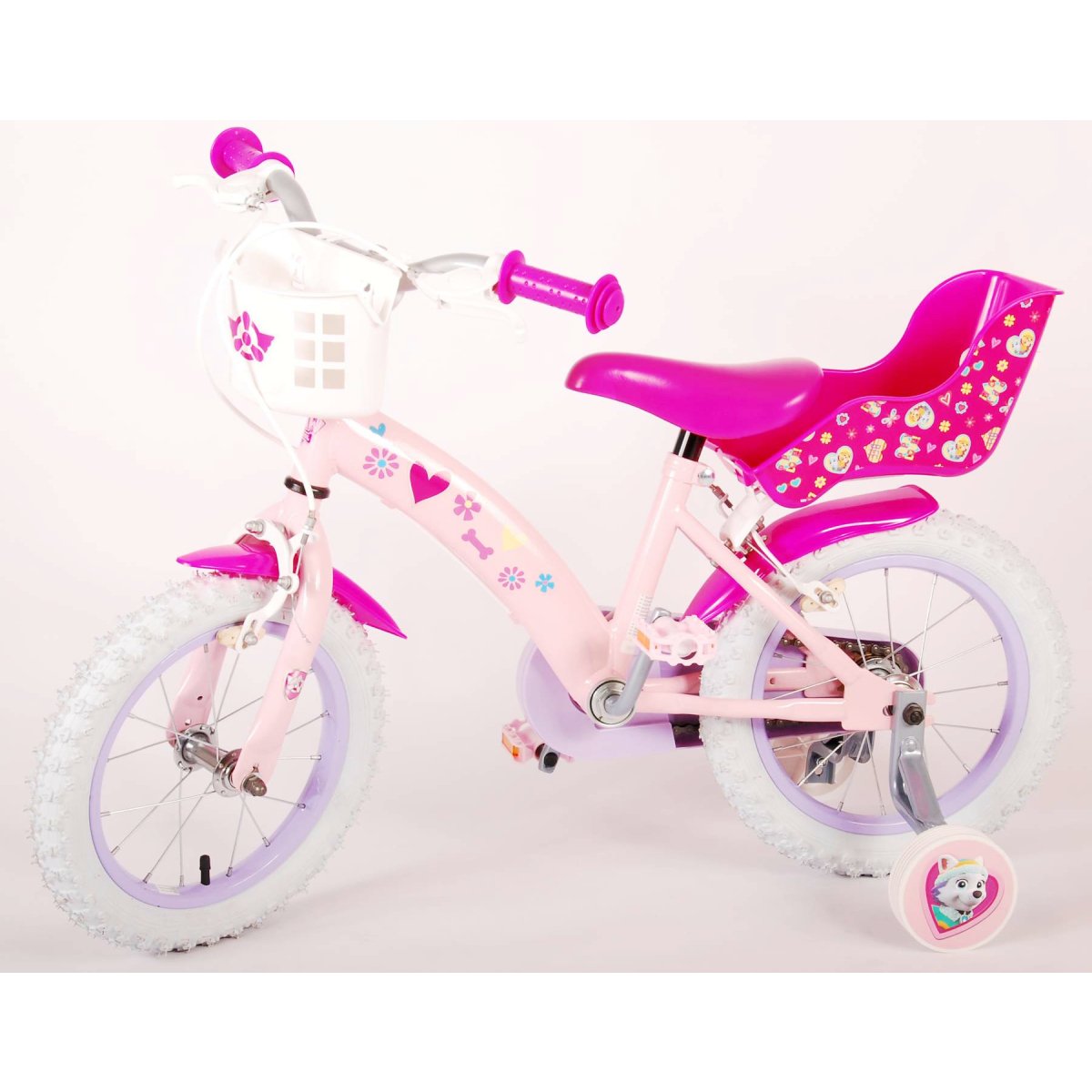 Vaikiškas dviratis VOLARE 14" Paw Patrol (21451) rožinis - 2