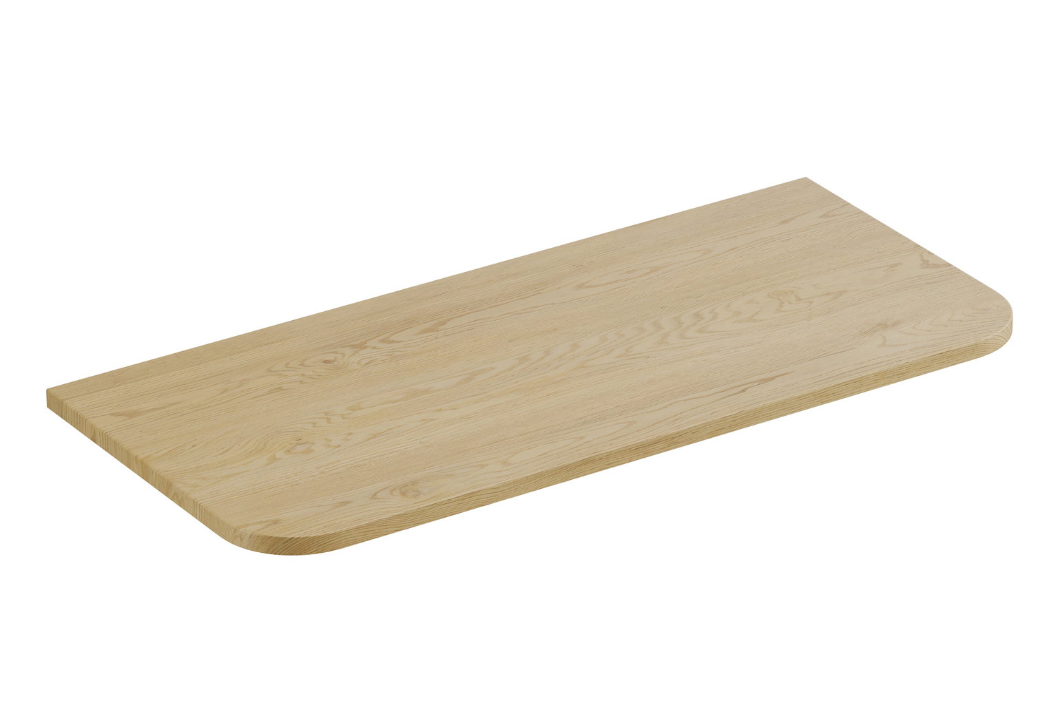 Stalviršis COMAD OVALIA CREMONA 100, ąžuolo sp., 100,4 x 2,2 x 45,8 cm-0