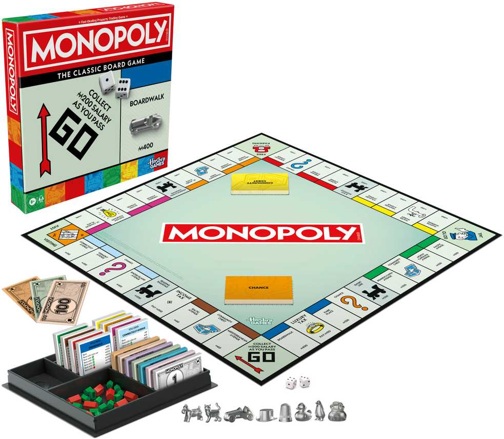 Stalo Žaidimas MONOPOLY, LT-0