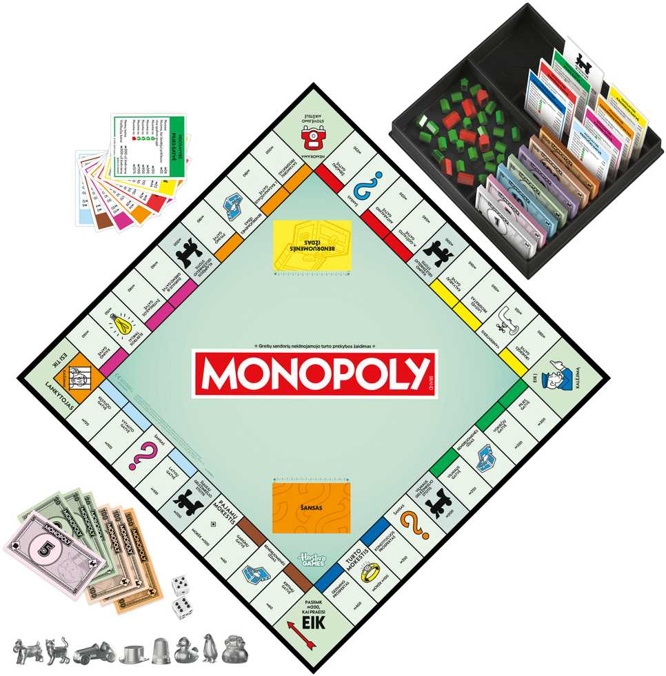 Stalo Žaidimas MONOPOLY, LT - 3
