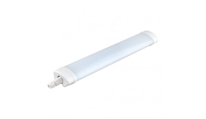 Visuomeninis LED šviestuvas TOPE NOLA, IP65, 4000 K, 7000 lm, 70 W, baltos sp., 150 x 8,2 x 4,8 cm
