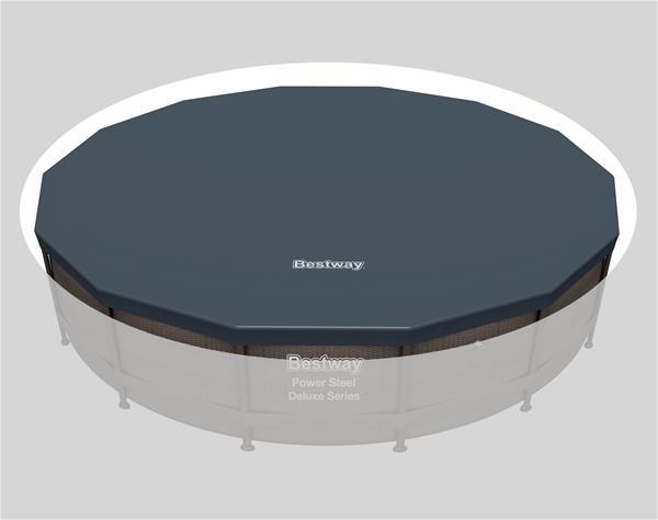 Baseino uždangalas BESTWAY PVC Pool Cover, 427 cm-0