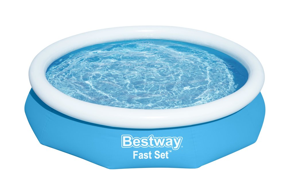 Pripučiamas baseinas BESTWAY Fast Set, mėlynos sp., 305 cm x 66 cm-0