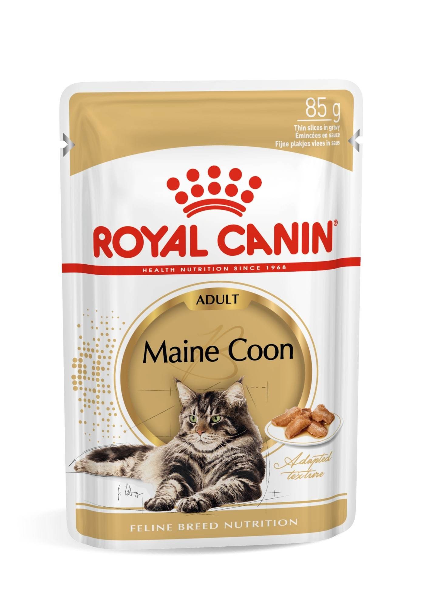 Konservuotas meinkūno kačių ėdalas ROYAL CANIN MAINE COON WET, 85 g, 12 vnt.