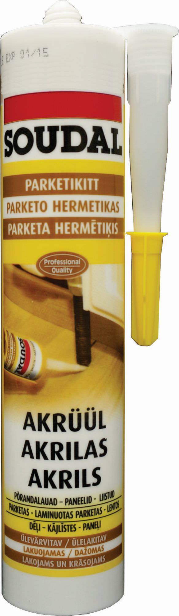 Parketo glaistas SOUDAL PARKET KIT, šviesios ąžuolo sp., 280 ml-0