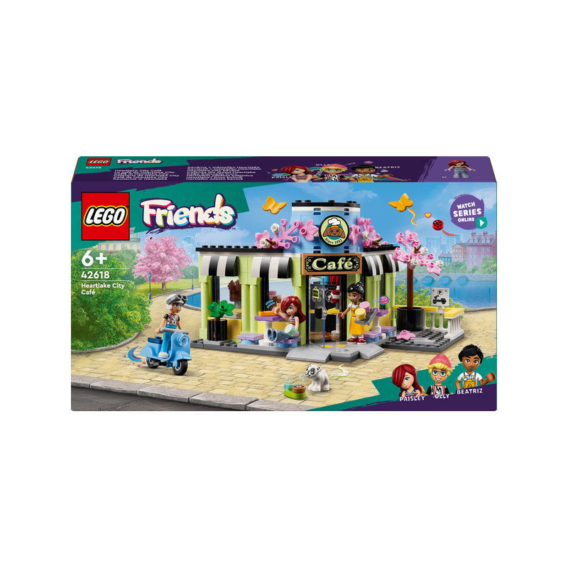 Konstruktorius LEGO FRIENDS HEARTLAKE CITY CAFÉ-0