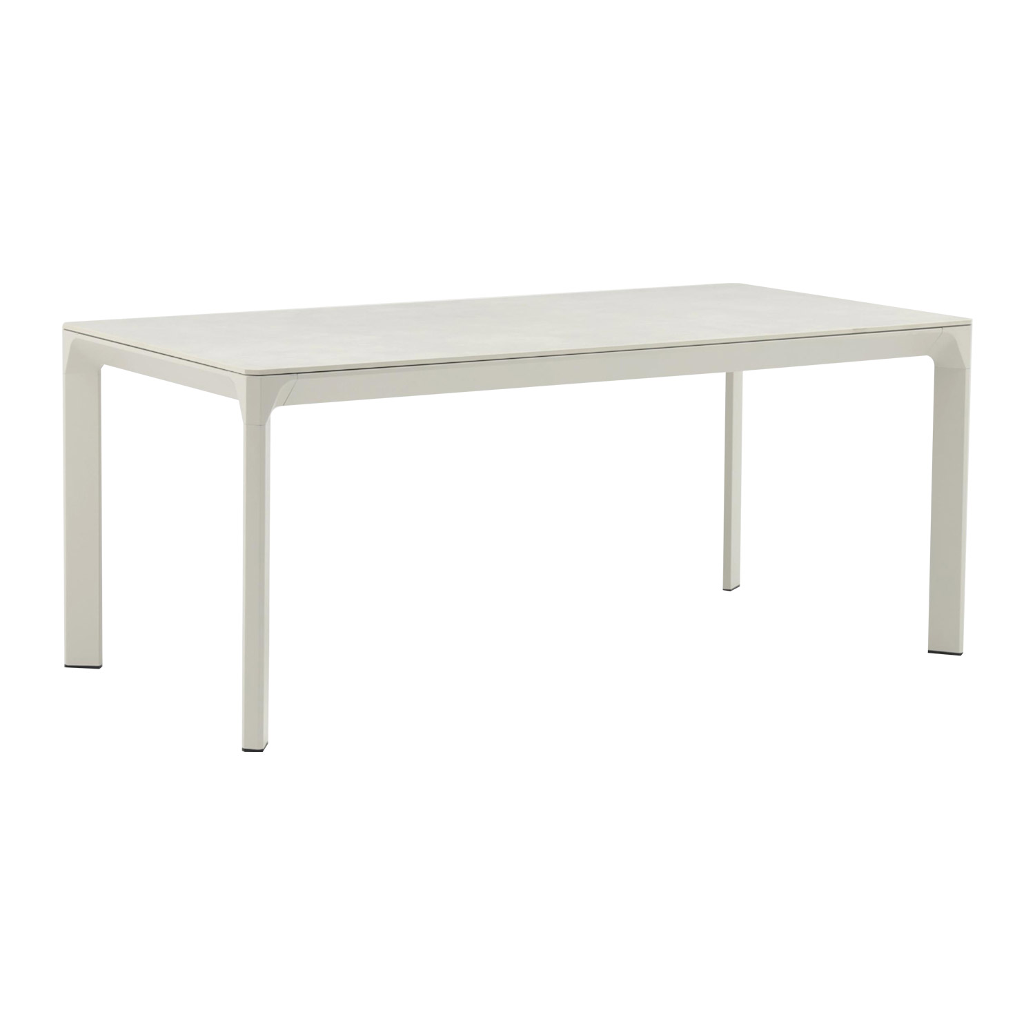 Lauko stalas MELROSE 180 x 90 x 75 cm, smėlio-0