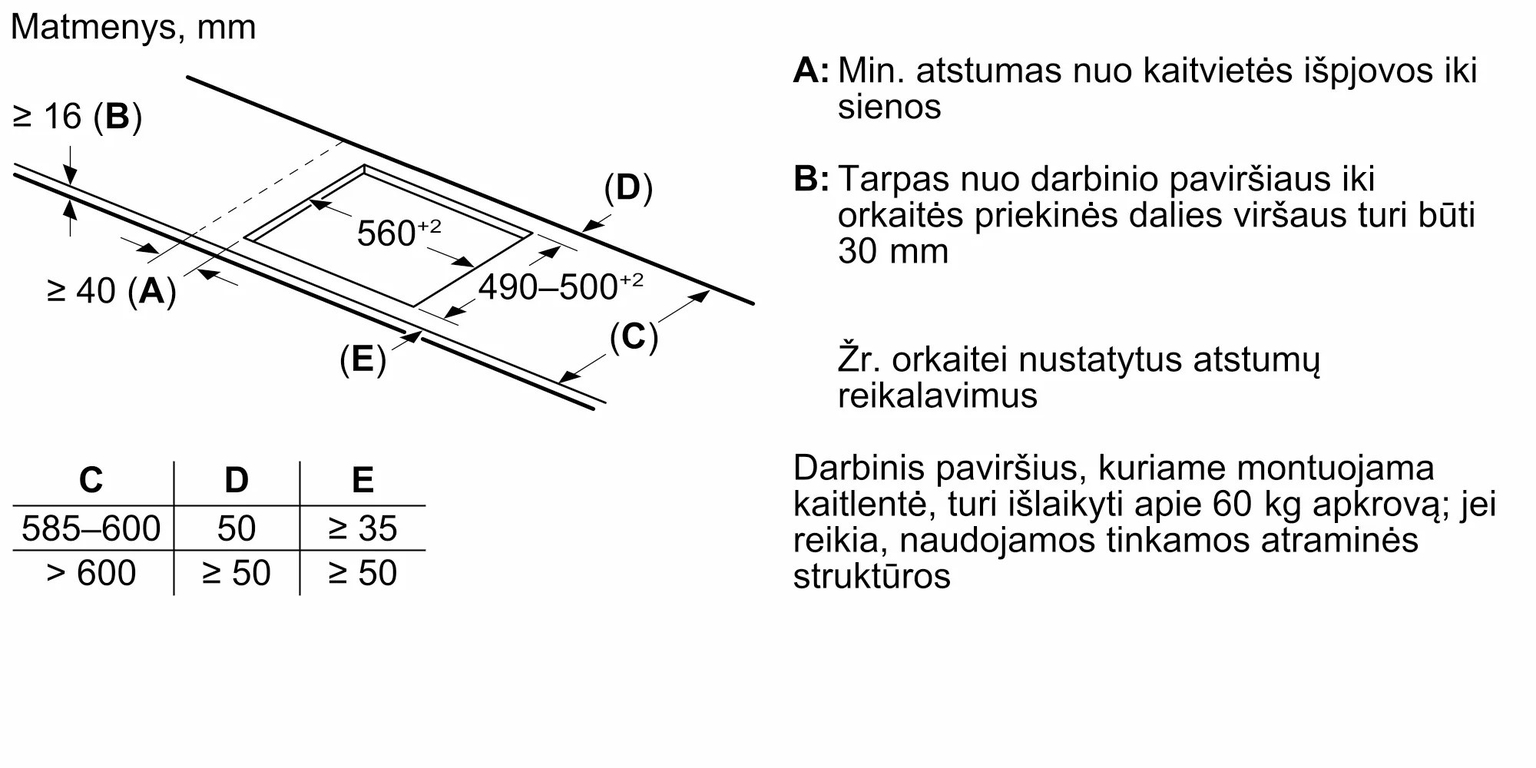 Indukcinė kaitlentė Neff T56YHS1C0 - 2