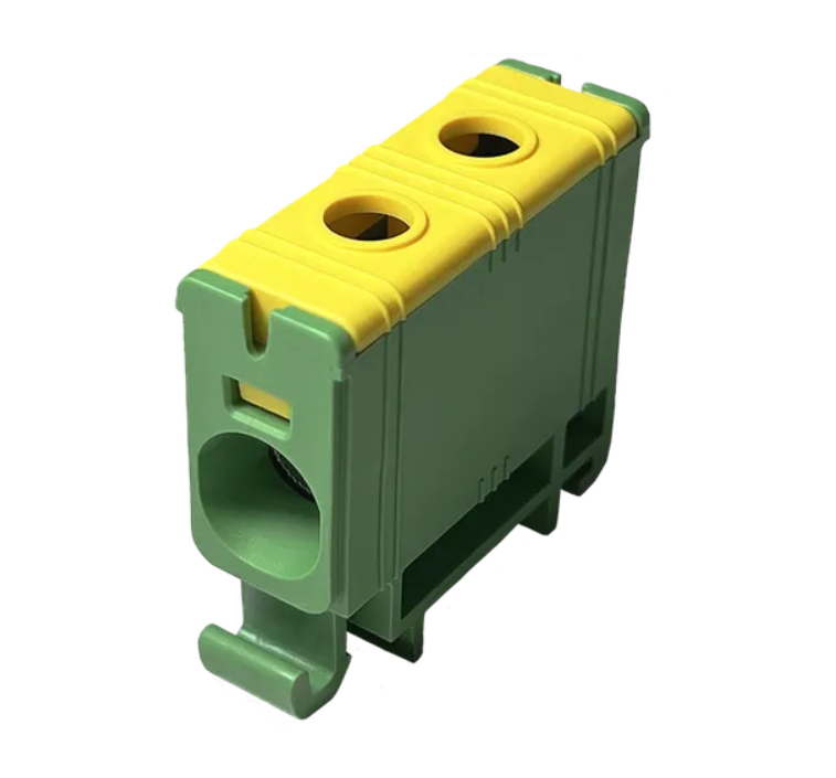 Gnybtas, Cu:1.5-16 / Al:1.5-16 mm², žalios/geltonos sp.-0