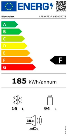 Įmontuojamas šaldytuvas Electrolux LFB3AF82R - 3