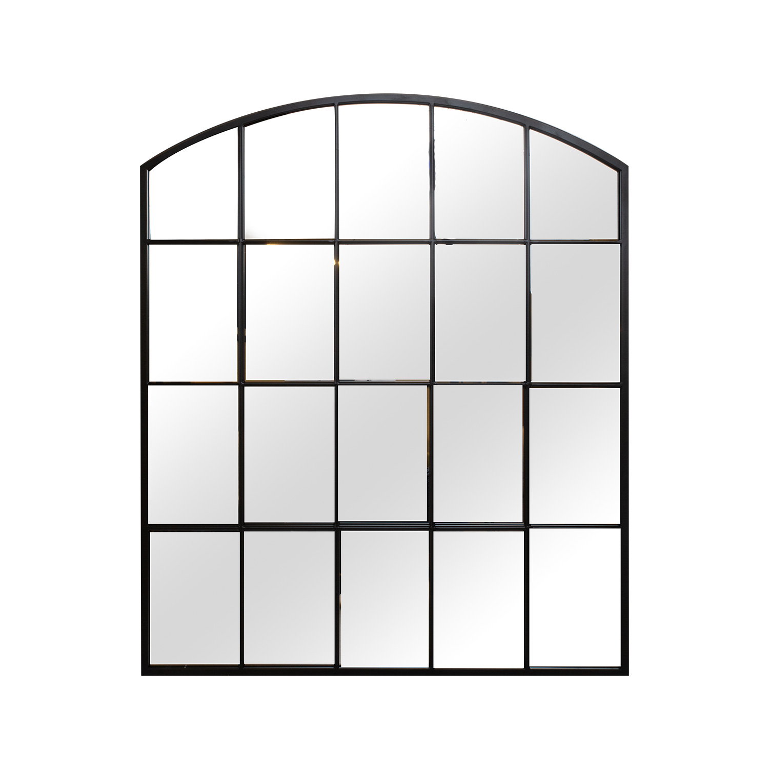 Veidrodis Home4you Simone, kabinamas, 76 cm x 91 cm, juoda-0