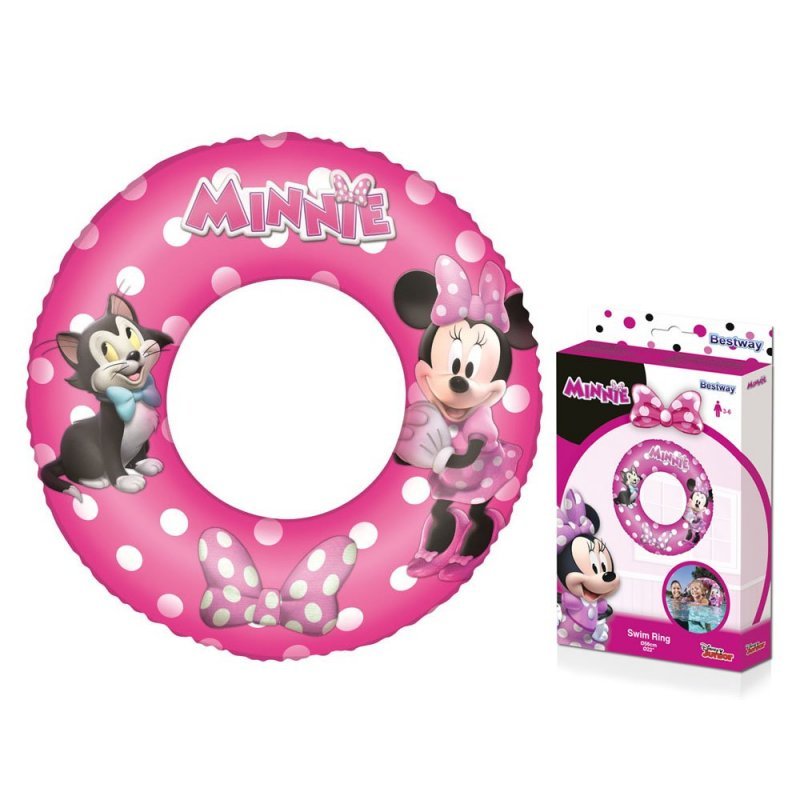 Pripučiamas ratas Minnie Swim Ring φ22"/φ56cm-0