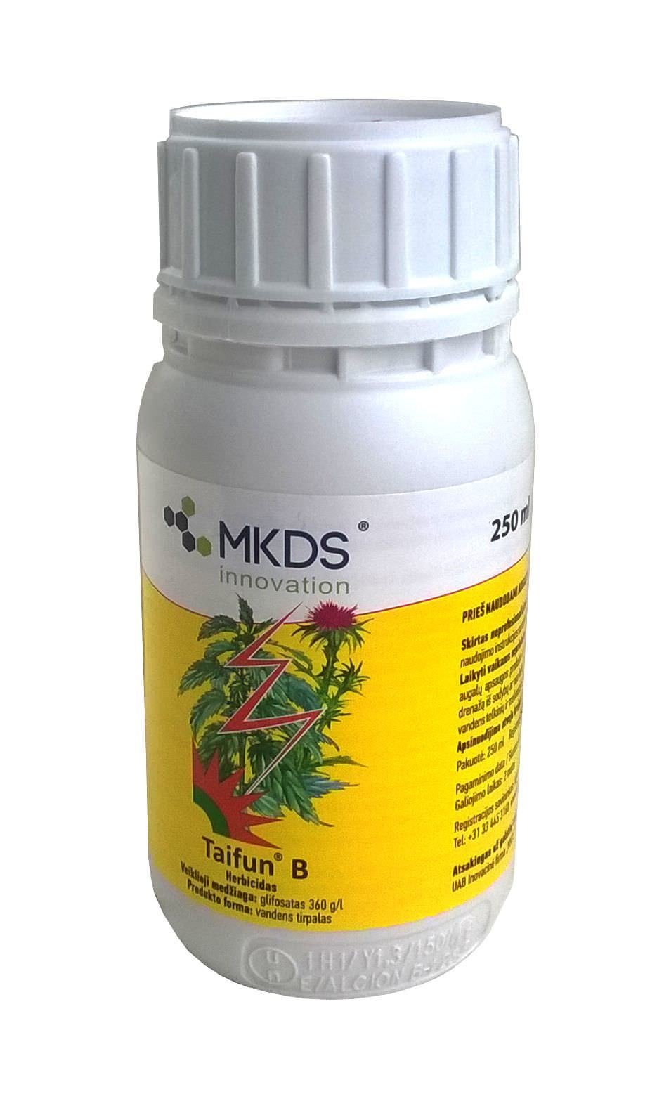 Herbicidas TAIFUN B, 250 ml