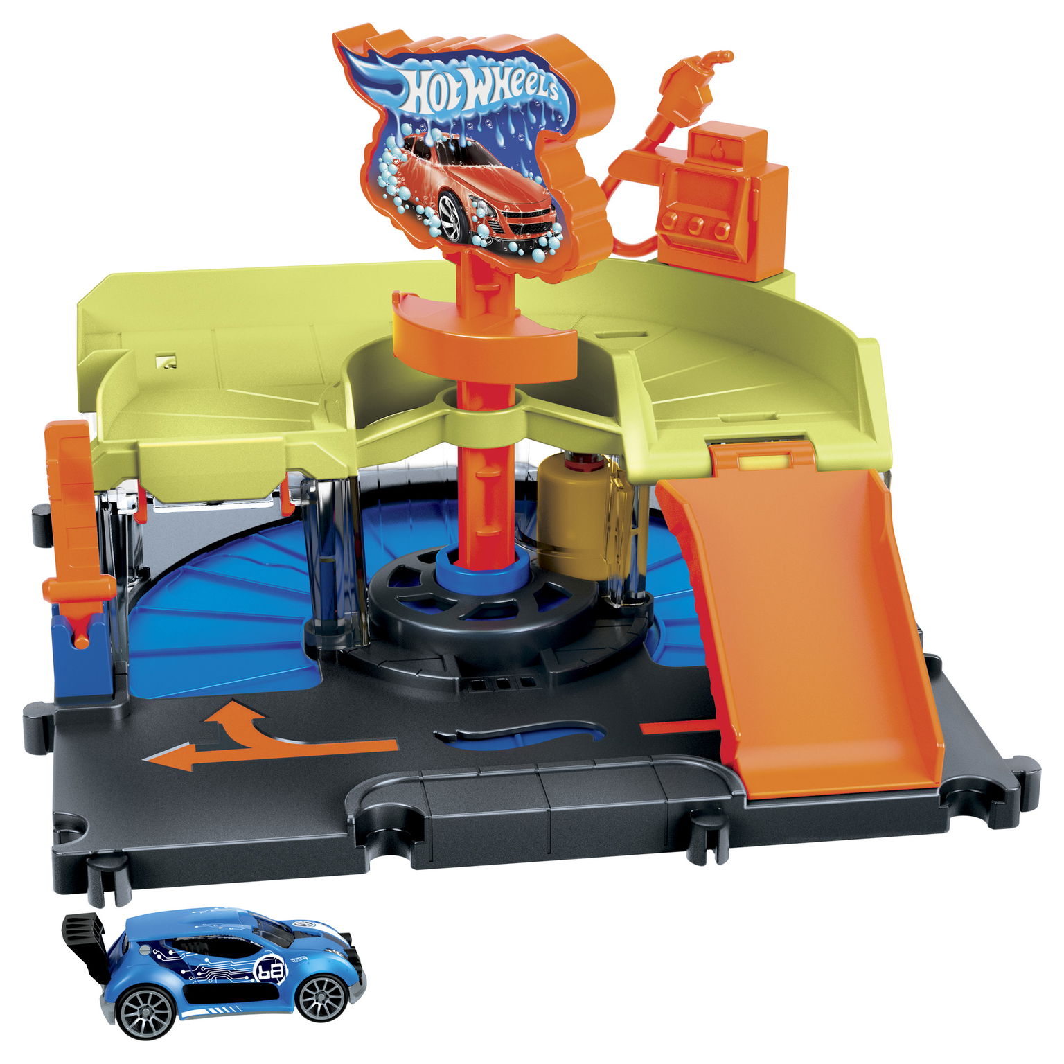 HOT WHEELS rinkinys „Automobilių plovykla“-1