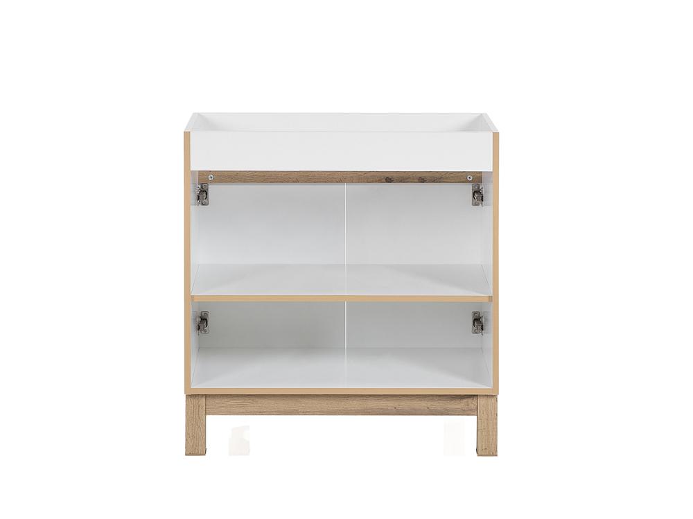 Vonios spintelė COMAD BALI WHITE 821 -80 CM FSC, balta - 5