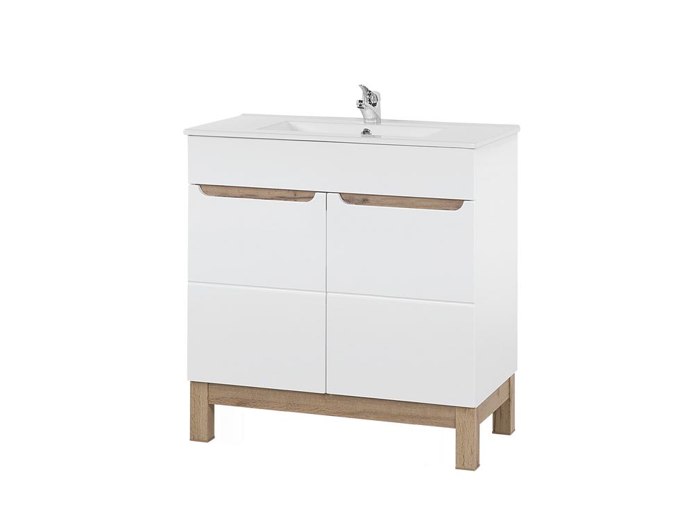 Vonios spintelė COMAD BALI WHITE 821 -80 CM FSC, balta-2