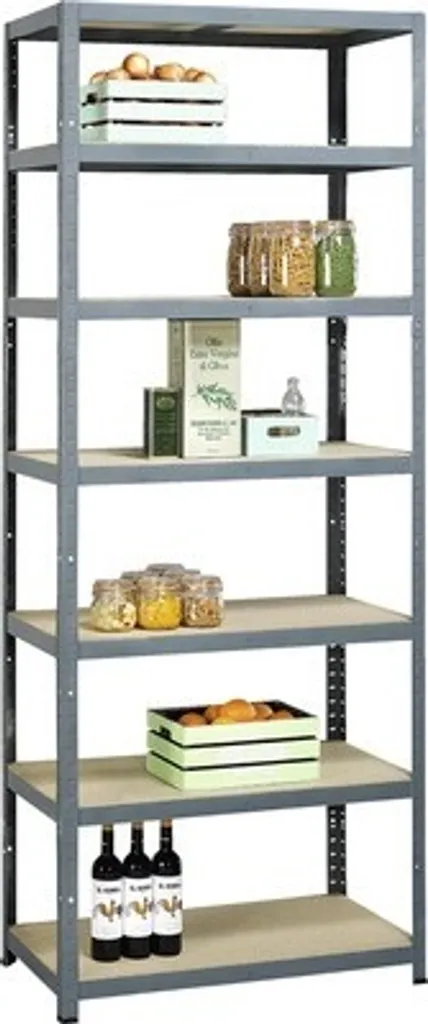 Sandėliavimo lentyna Strong Tower L, 222 x 90 x 45 cm, 7 lentynos, lentynos apkrova 200 kg-1
