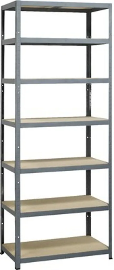 Sandėliavimo lentyna Strong Tower L, 222 x 90 x 45 cm, 7 lentynos, lentynos apkrova 200 kg-0