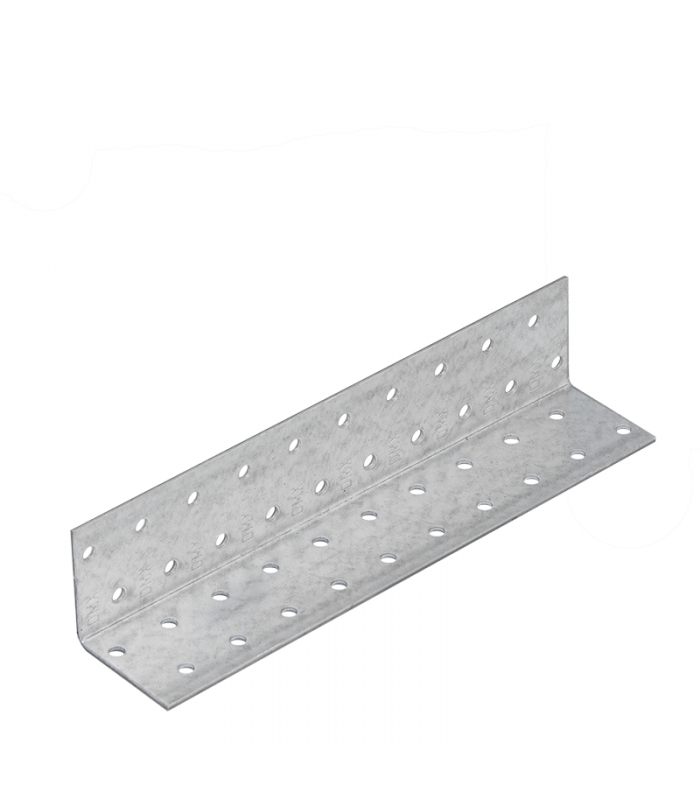 Montavimo kampas, 40x40x200x2,0mm, sustiprintas, cinkuotas-0