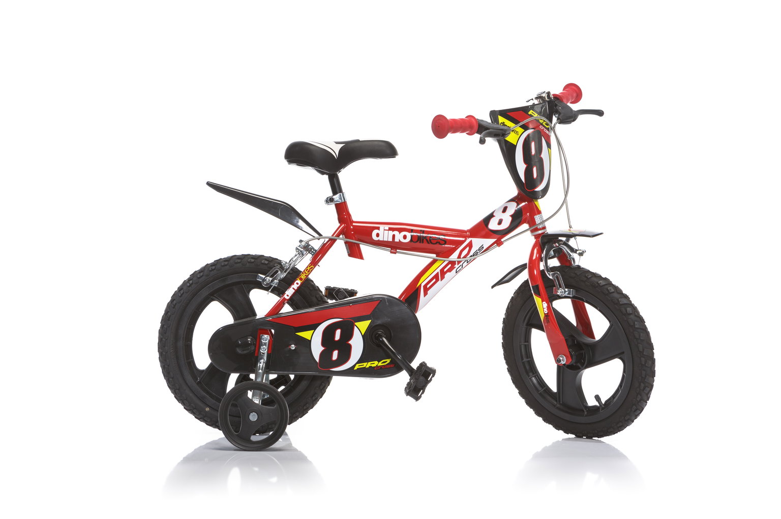 Vaikiškas dviratis Dino Bikes 143GLN-06, 14"-0