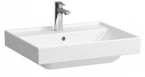 Praustuvas LAUFEN FIORA, 60 x 47,5 cm, baltos sp.-0