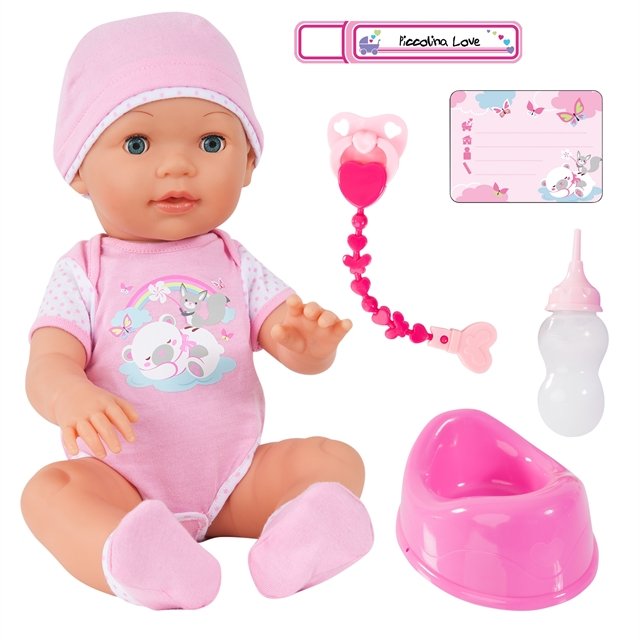 Žaislinė lėlė-kūdikis su funkcijomis, 42 cm - 1