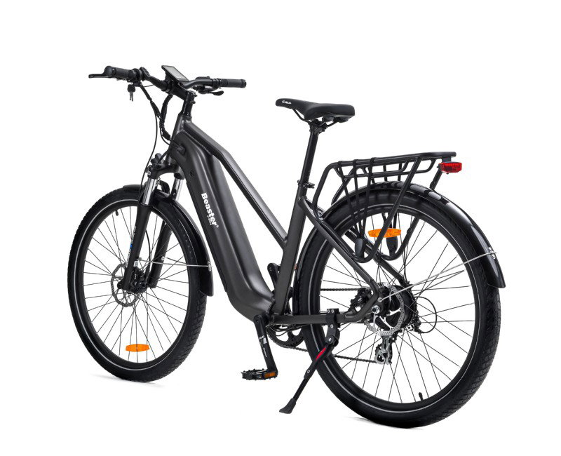 Elektrinis dviratis Beaster BS114G, 250 W, pilkas-1