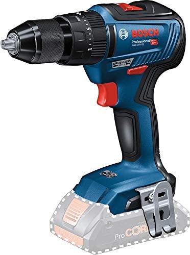 Akumuliatorinis smūginis suktuvas-gręžtuvas BOSCH PRO GSB 18V-55 18 V (2x4,0 Ah akum.)-1