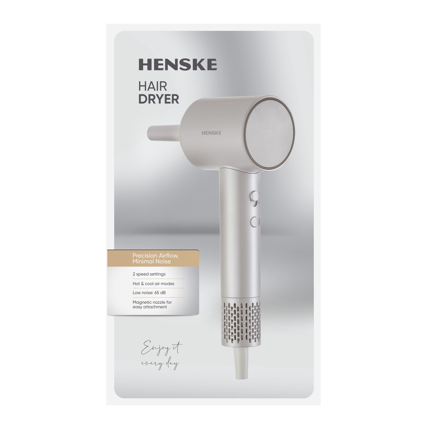 Plaukų džiovintuvas HENSKE HY-601-0