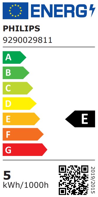 LED lemputė PHILIPS, 36D, GU10, 4,9W (=65W), 4000K, 485 lm, šaltai baltos sp.-1