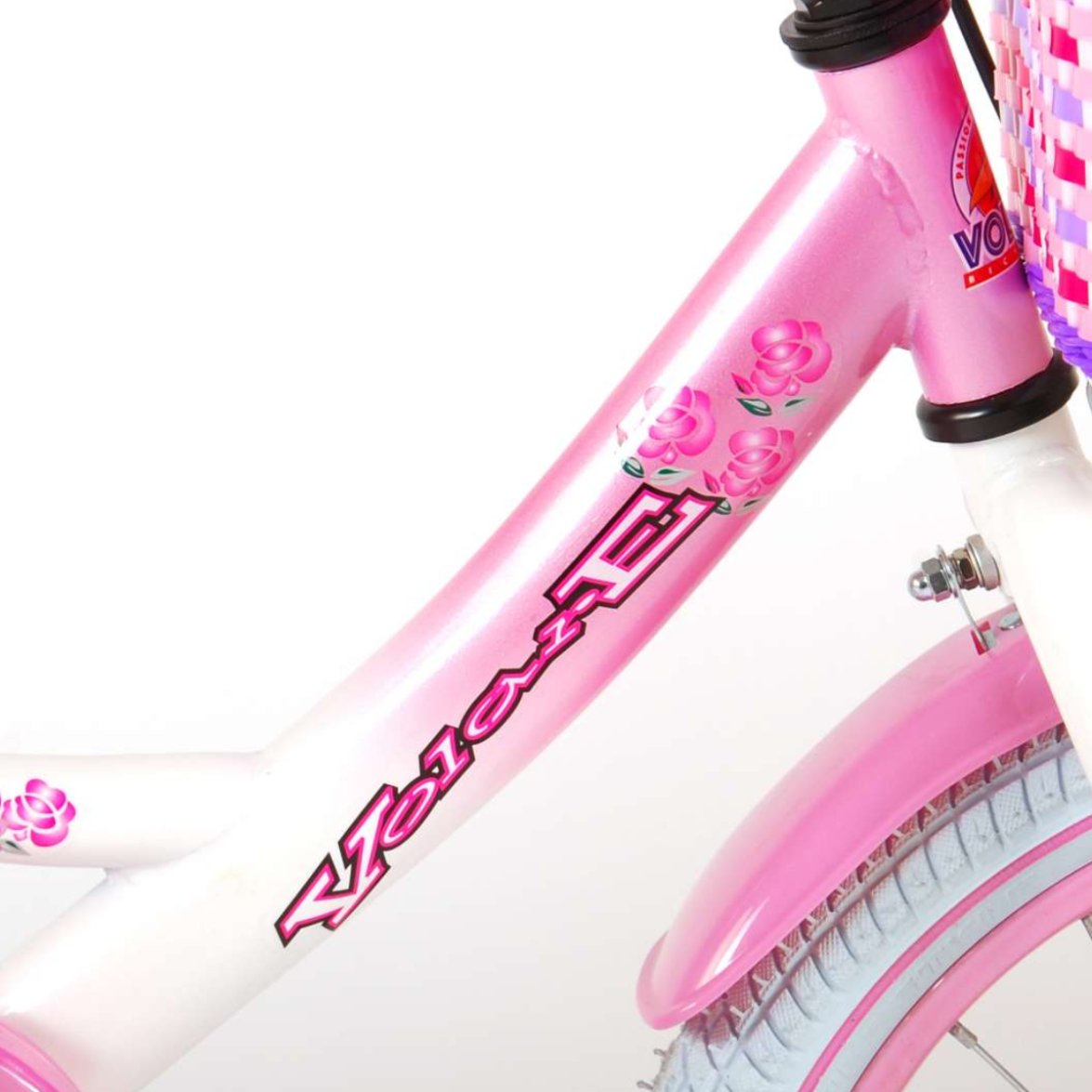 Vaikiškas dviratis VOLARE 16" Rose (81611) rožinis/baltas - 4