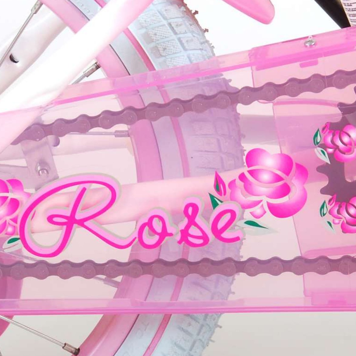 Vaikiškas dviratis VOLARE 16" Rose (81611) rožinis/baltas - 5