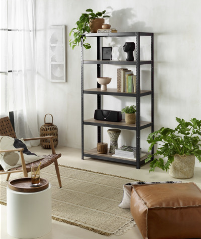 Sandėliavimo lentyna Home Maxi, 176x90x45 cm, 5 lentynos, lentynos apkrova 175 kg-1