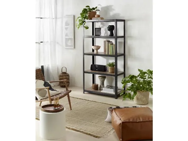 Sandėliavimo lentyna HOME COLLECTION MAXI, 176 x 90 x 45 cm, 5 lentynos, apkrova 175 kg - 4