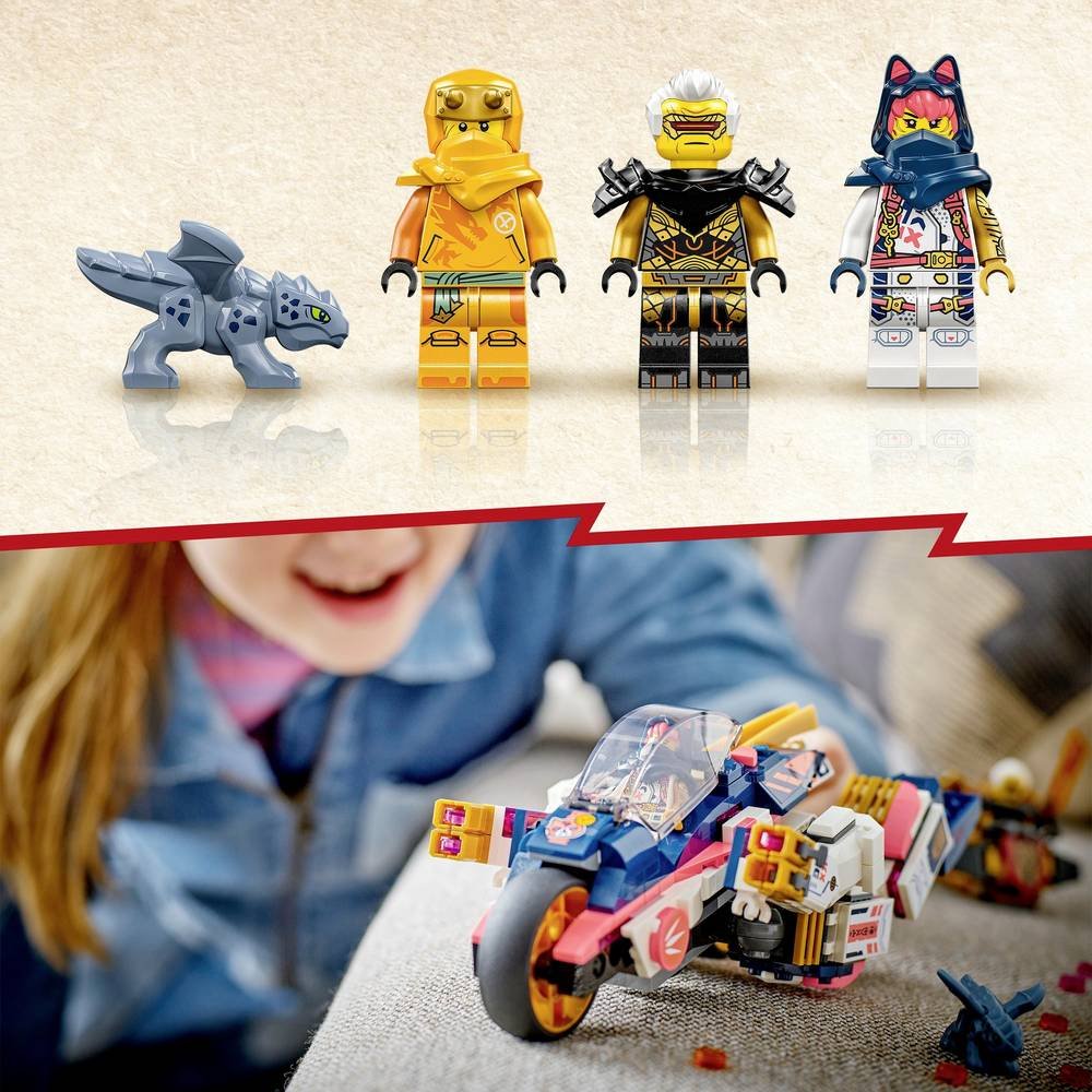 Konstruktorius LEGO Ninjago Sora's Transforming Mech Bike Racer - 5