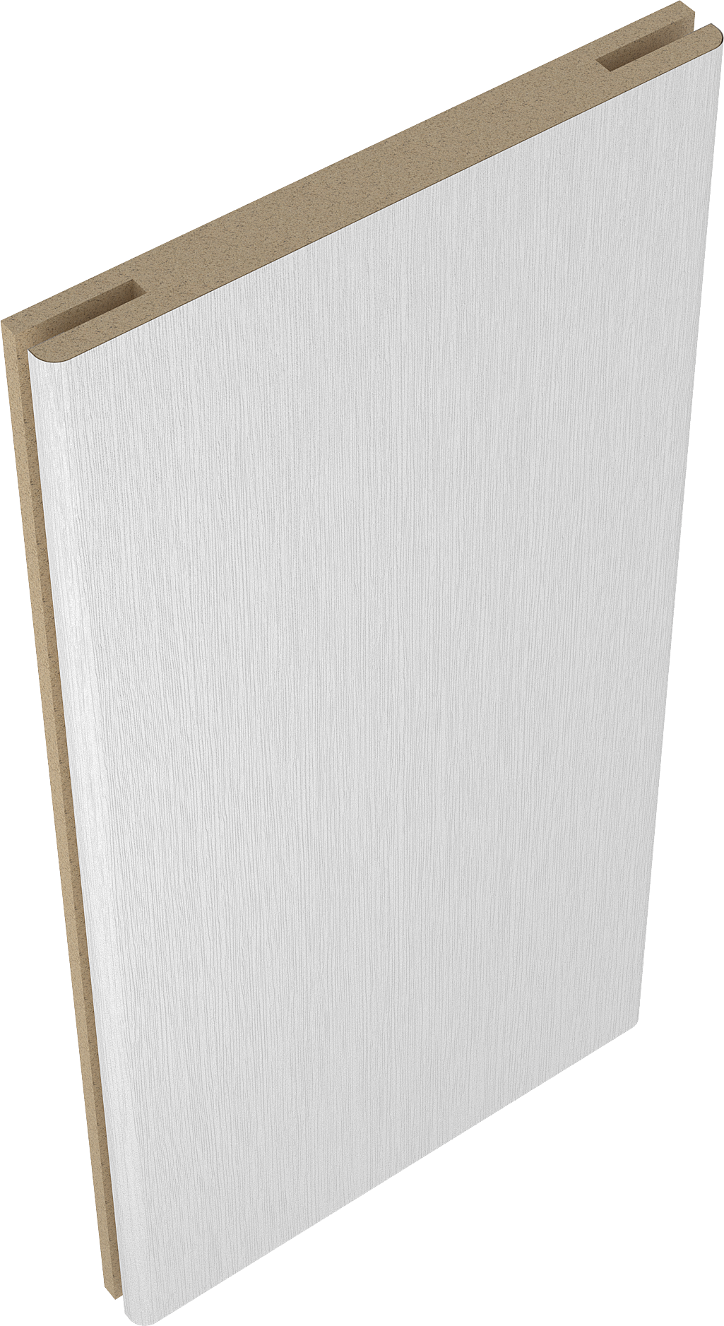 Durų staktos praplatinimas baltos tekstūrinės sp., 10 x 210 cm, storis 10 mm